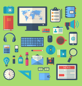 不同职业与日常用品的属性关联